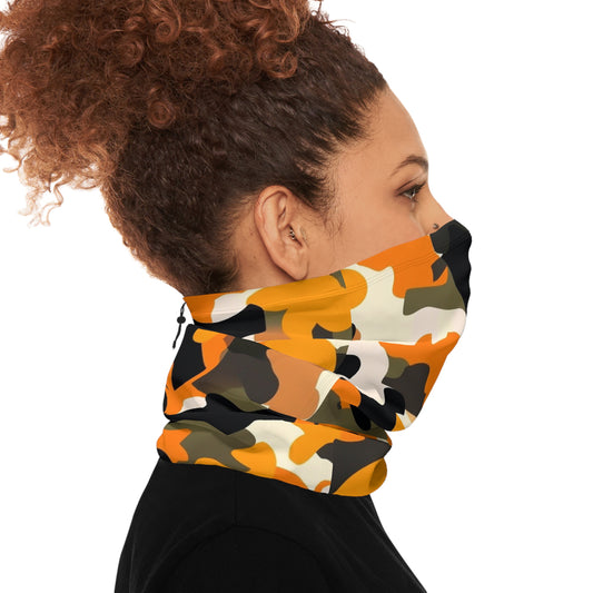 Camo Gaiter Orange/Black/White